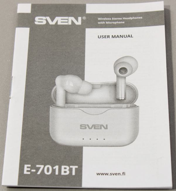 Наушники с микрофоном SVEN E-701BT <White> (Bluetooth)